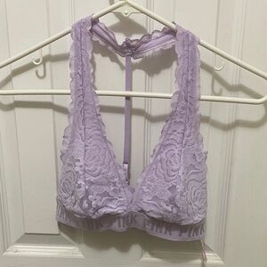 PINK Victoria's Secret Lavender Lace Bralette